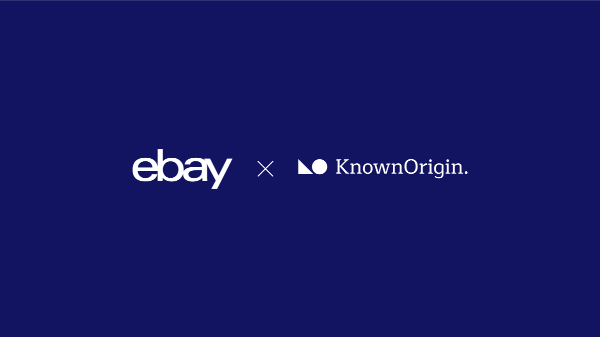 eBay Announces That It Has Acquired NFT Marketplace, KnownOrigin